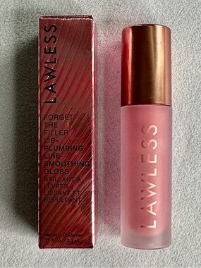 🎨 LAWLESS | FORGET THE FILLER LIP-PLUMPER LINE SMOOTHING GLOSS